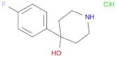 4-(4-Fluoro-phenyl)-piperidin-4-ol, HCl