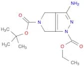 1-ETHYLOXYCARBONYL-5-BOC-3-AMINO-4,6-DIHYDRO-PYRROLO[3,4-C]PYRAZOLE