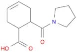 6-(Pyrrolidine-1-carbonyl)cyclohex-3-enecarboxylic acid