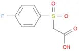 Acetic acid, 2-​[(4-​fluorophenyl)​sulfonyl]​-