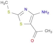 1-[4-amino-2-(methylsulfanyl)-1,3-thiazol-5-yl]ethan-1-one