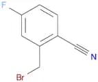 2-Cyano-5-fluorobenzyl bromide