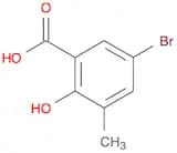 5-Bromo-2-hydroxy-3-methylbenzenecarboxylic acid