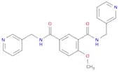 4-Methoxy-N,N'-bis(3-pyridinylmethyl)-1,3-benzenedicarboxamide