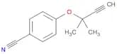 4-[(1,1-Dimethylprop-2-ynyl)oxy]benzonitrile