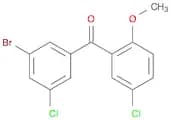 (3-Bromo-5-chlorophenyl)(5-chloro-2-methoxyphenyl)methanone