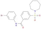 3-(Azepan-1-Ylsulfonyl)-N-(3-Bromophenyl)Benzamide