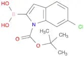 1-(TERT-BUTOXYCARBONYL)-6-CHLORO-1H-INDOL-2-YLBORONIC ACID