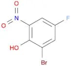 2-Bromo-4-fluoro-6-nitrophenol