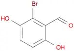 2-Bromo-3,6-dihydroxybenzenecarbaldehyde