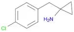 1-[(4-Chlorophenyl)methyl]cyclopropan-1-amine