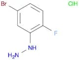 (5-Bromo-2-fluoro-phenyl)-hydrazine, HCl
