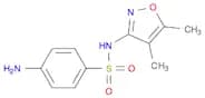 4-Amino-N-(4,5-dimethyl-3-isoxazolyl)benzenesulfonamide