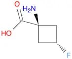 trans-1-Amino-3-fluorocyclobutanecarboxylic acid