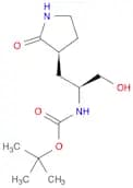 N-[(1S)-1-(Hydroxymethyl)-2-[(3S)-2-oxo-3-pyrrolidinyl]ethyl]carbamic acid tert-butyl ester