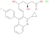 (3S,5R,6E)-7-[2-Cyclopropyl-4-(4-fluorophenyl)-3-quinolinyl]-3,5-dihydroxy-6-heptenoic Acid Calciu…