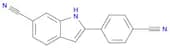 6-Cyano-2-(4-cyanophenyl)indole
