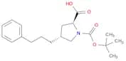(2S,4R)-1-(tert-Butoxycarbonyl)-4-(3-phenylpropyl)pyrrolidine-2-carboxylic acid