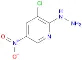 3-Chloro-2-hydrazinyl-5-nitropyridine
