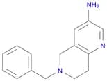 5,6,7,8-TETRAHYDRO-6-(PHEHYLMETHYL)-1,6-NAPHTHYRIDIN-3-AMINE