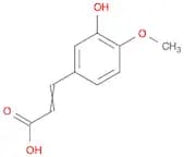 (E)-3'-hydroxy-4'-methoxycinnamic acid
