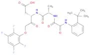 (S)-3-((S)-2-(2-(2-tert-butylphenylamino)-2-oxoacetamido)propanamido)-4-oxo-5-(2,3,5,6-tetrafluoro…