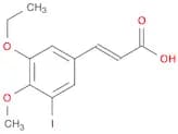 (E)-3-(3-Ethoxy-5-iodo-4-methoxyphenyl)acrylic acid