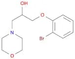 1-(2-Bromophenoxy)-3-morpholinopropan-2-ol