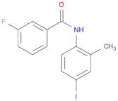 3-Fluoro-n-(4-iodo-2-methylphenyl)benzamide