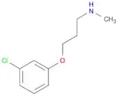 3-(3-chlorophenoxy)-N-methyl-1-propanamine