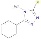5-Cyclohexyl-4-methyl-4H-1,2,4-triazole-3-thiol