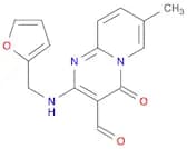 2-((Furan-2-ylmethyl)amino)-7-methyl-4-oxo-4H-pyrido[1,2-a]pyrimidine-3-carbaldehyde