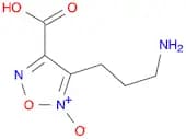 4-(3-aminopropyl)-1,2,5-oxadiazole-3-carboxylic acid 5-oxide