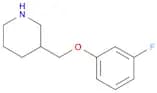3-[(3-fluorophenoxy)methyl]piperidine