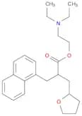 2-(diethylamino)ethyl 3-(naphthalen-1-yl)-2-[(oxolan-2-yl)methyl]propanoate