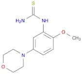 1-(2-Methoxy-5-morpholinophenyl)thiourea