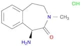 (S)-1-Amino-3-methyl-4,5-dihydro-1H-benzo[d]azepin-2(3H)-one hydrochloride