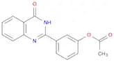 3-(4-Oxo-3,4-dihydroquinazolin-2-yl)phenyl acetate