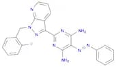 2-(1-(2-Fluorobenzyl)-1H-pyrazolo[3,4-b]pyridin-3-yl)-5-(phenyldiazenyl)pyrimidine-4,6-diamine