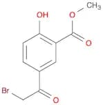 Benzoic acid, 5-(2-broMoacetyl)-2-hydroxy-, Methyl ester