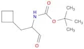 tert-Butyl (1-cyclobutyl-3-oxopropan-2-yl)carbamate