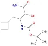 tert-Butyl (4-amino-1-cyclobutyl-3-hydroxy-4-oxobutan-2-yl)carbamate