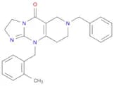 2,6,7,8,9,10-Hexahydro-10-[(2-methylphenyl)methyl]-7-(phenylmethyl)imidazo[1,2-a]pyrido[4,3-d]pyri…