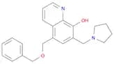 5-[(Benzyloxy)methyl]-7-(1-pyrrolidinylmethyl)-8-quinolinol