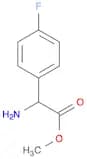 Methyl 2-amino-2-(4-fluorophenyl)acetate