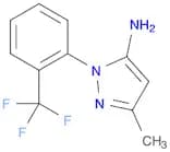 3-Methyl-1-[2-(trifluoromethyl)phenyl]-1H-pyrazol-5-amine