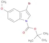 3-Bromo-5-methoxyindole-1-carboxylic acid tert-butyl ester