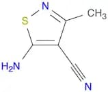 5-Amino-3-methyl-isothiazole-4-carbonitrile