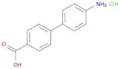 4'-Amino-[1,1'-biphenyl]-4-carboxylic acid, HCl