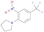 N-[2-Nitro-4-(trifluoromethyl)phenyl]pyrrolidine